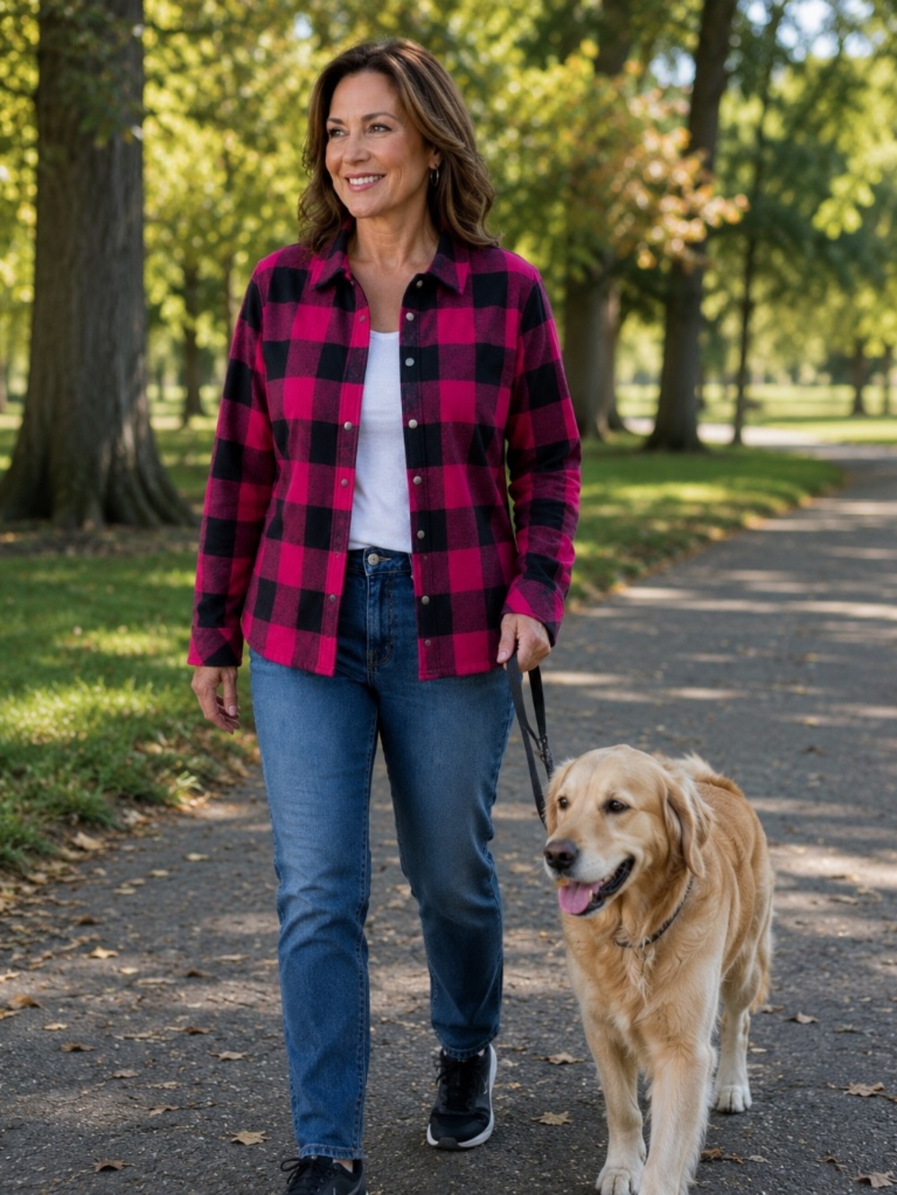 Orvis Flannel Fleece Lined Shacket Jacket Buffalo Plaid
